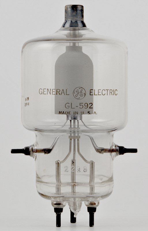 General Electric GL-592 Medium-Mu Power Triode