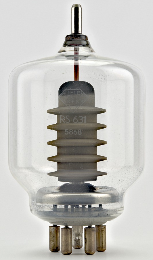 Telefunken RS631 Strahlungsgekhlte 1250-W Sendetriode