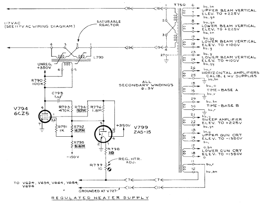 Thermosen 2AS15A Kalotron Temperature-Limited Diode