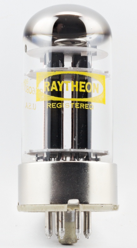 RAYTHEON CK6080WB Reliable Twin Power Triode
