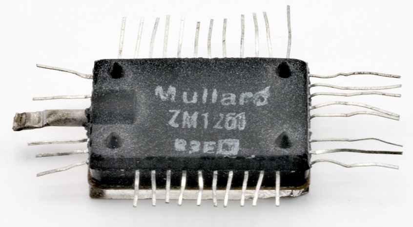 Mullard ZM1251 7x5 Dot Matrix Tube