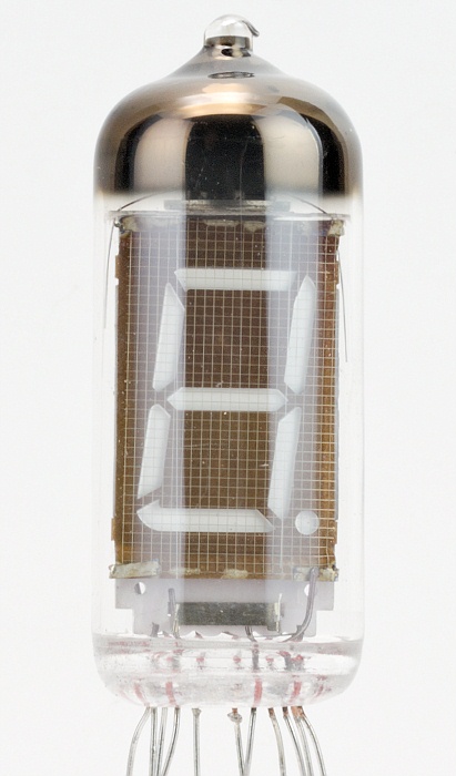 IV-11 7-Segment Vacuum Fluorescent Display (VFD)