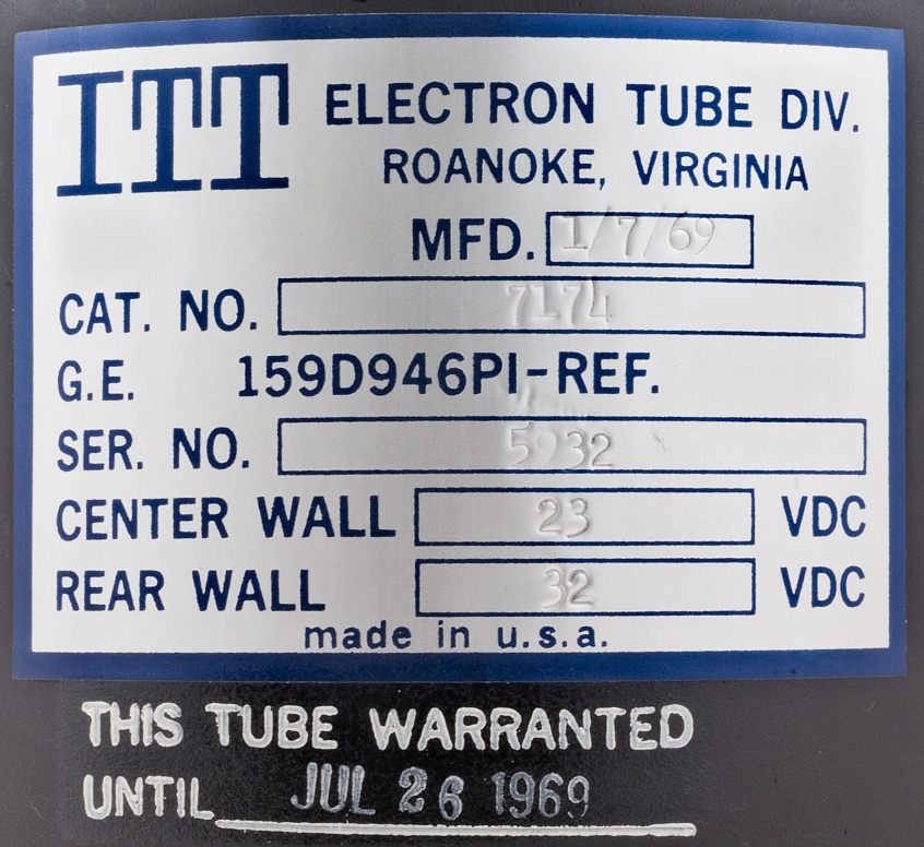 ITT IATRON Type F-7174