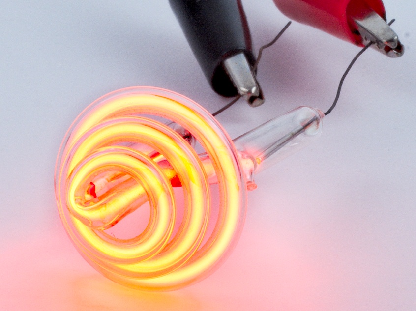 Neon Spiral Glow Lamp