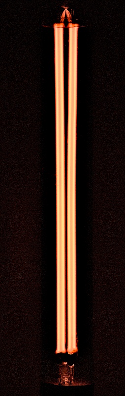 Tubular Neon Glow Lamp 240 V