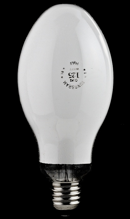 TUNGSRAM HgLI 125W High Pressure Mercury Fluorescent Lamp