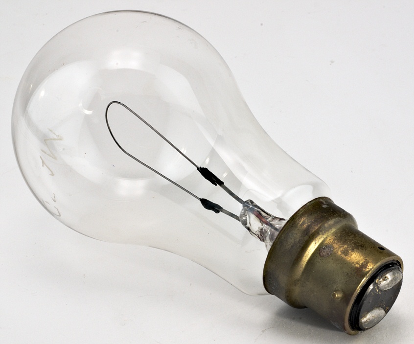 MAZDA 25-25 459 Carbon Filament Incandescent Lamp