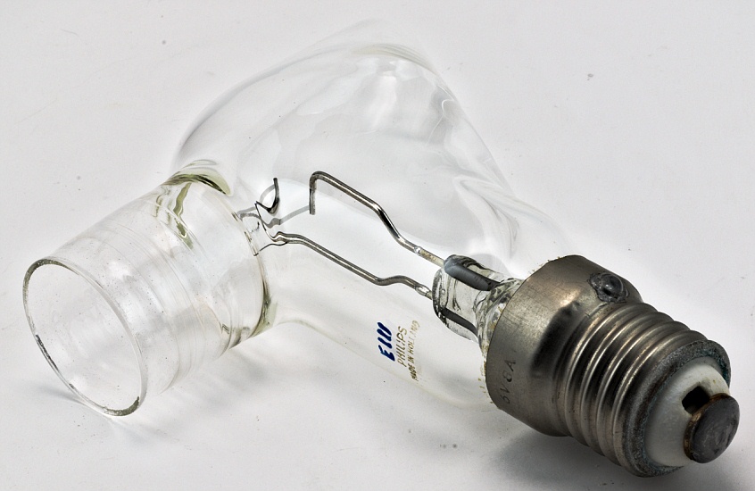 PHILIPS 6V 8A Calibration lamp with tungsten ribbon