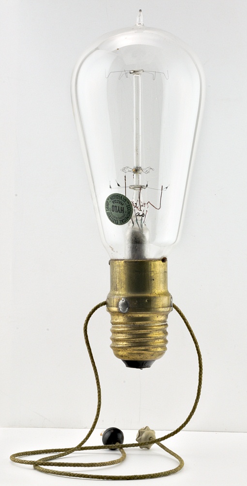 GENERAL ELECTRIC NATIONAL MAZDA Economical Electric Lamp HYLO