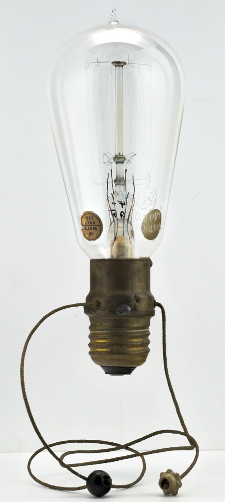 GENERAL ELECTRIC NATIONAL MAZDA Economical Electric Lamp HYLO 40W 115V