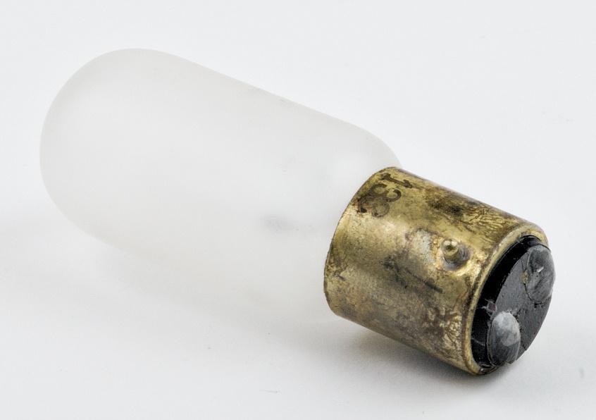 40-3133 Lampe tubulaire dépolie à filament de carbone