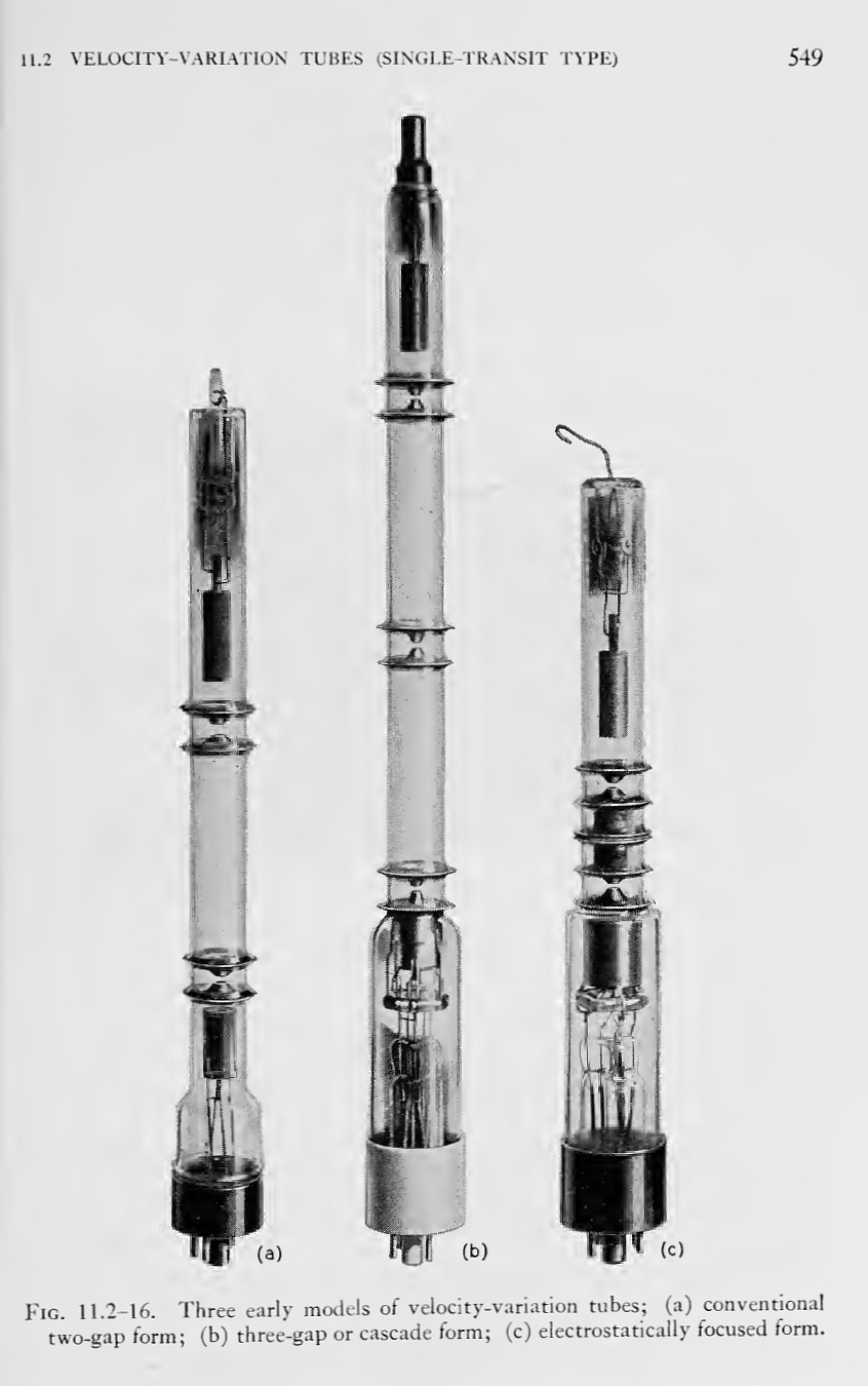 Bell Labs Experimental Linear Beam Klystron
