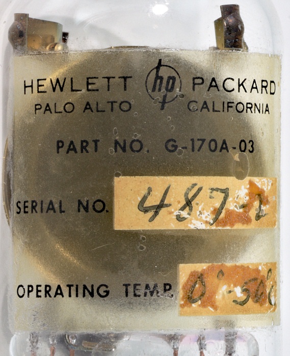 Hewlett Packard Part No. G-170A-03 Quartz Crystal Oscillator