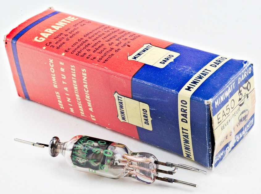 MINIWATT DARIO EA50 Diode for detection in television receivers