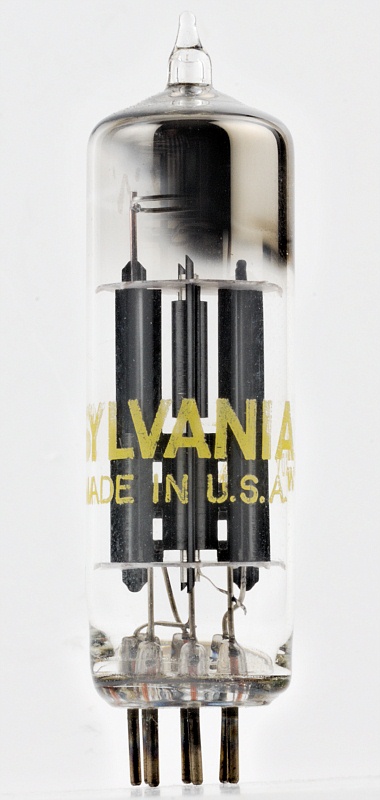 SYLVANIA 6X4W Miniature Double Diode