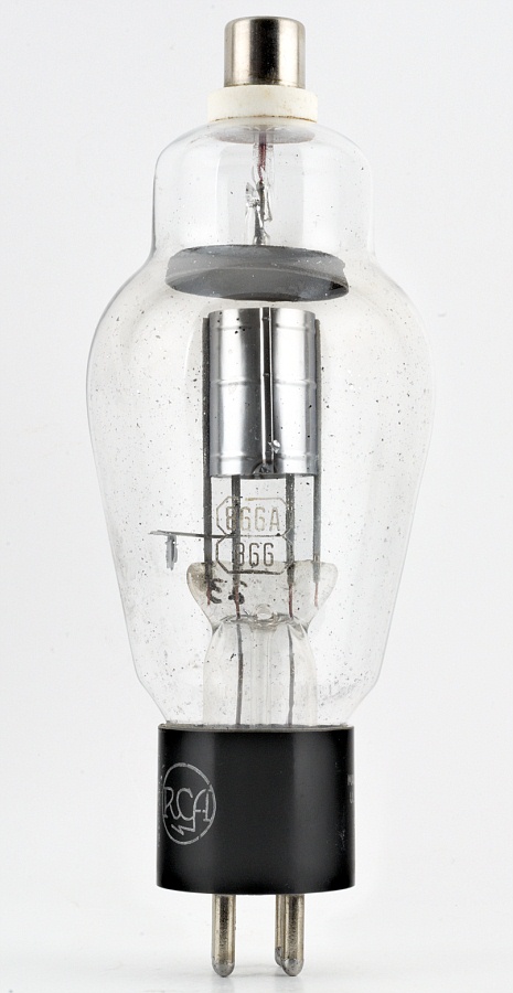 RCA 866A/866 Half-Wave Mercury Vapor Rectifier