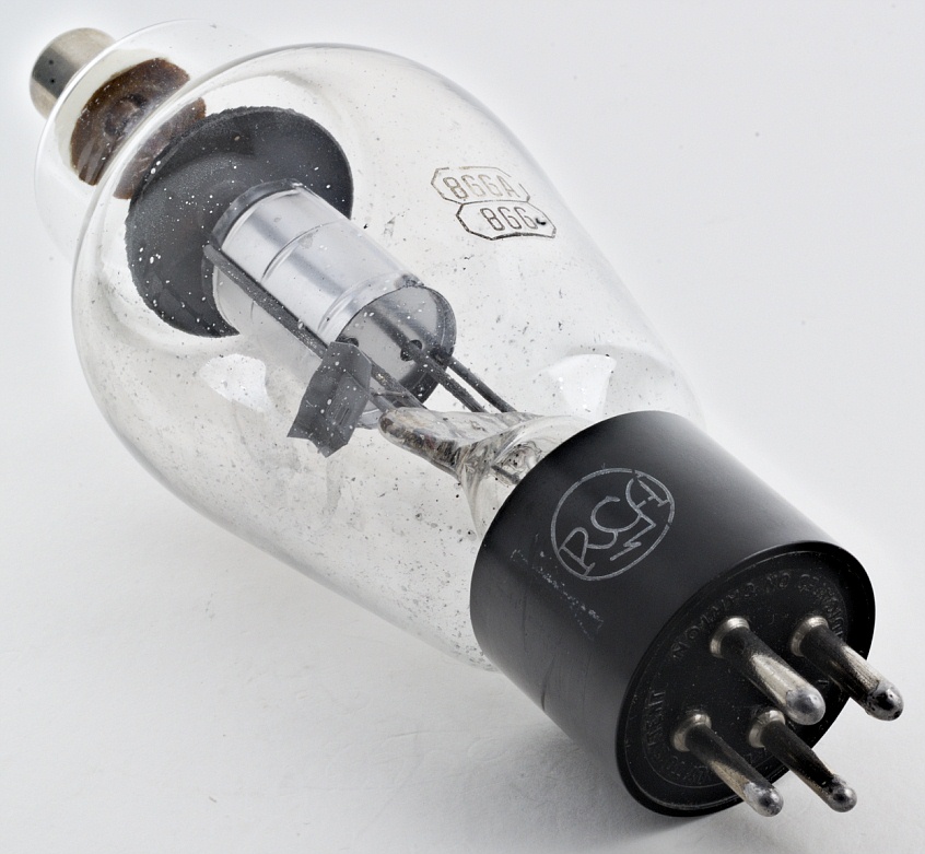 RCA 866A/866 Half-Wave Mercury Vapor Rectifier