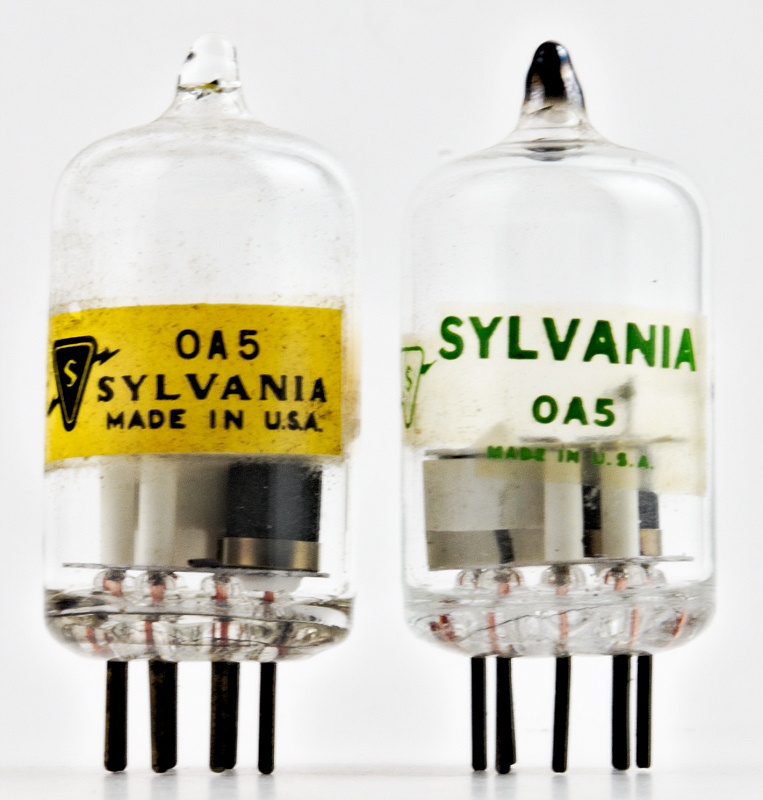 Sylvania 0A5 Ruggedized Cold Cathode Trigger Tube
