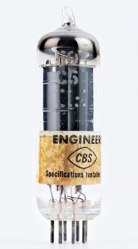 CBS 50C5 Miniature Beam Power Tube, Engineering Sample