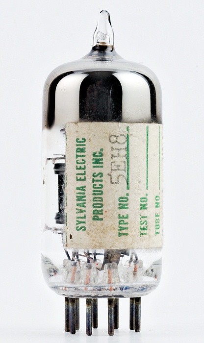 SYLVANIA 5EH8 Miniature Triode - Pentode, Test