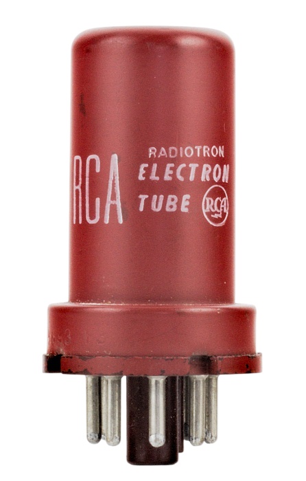 RCA 5693 Sharp-Cutoff Pentode, Special Red Tube