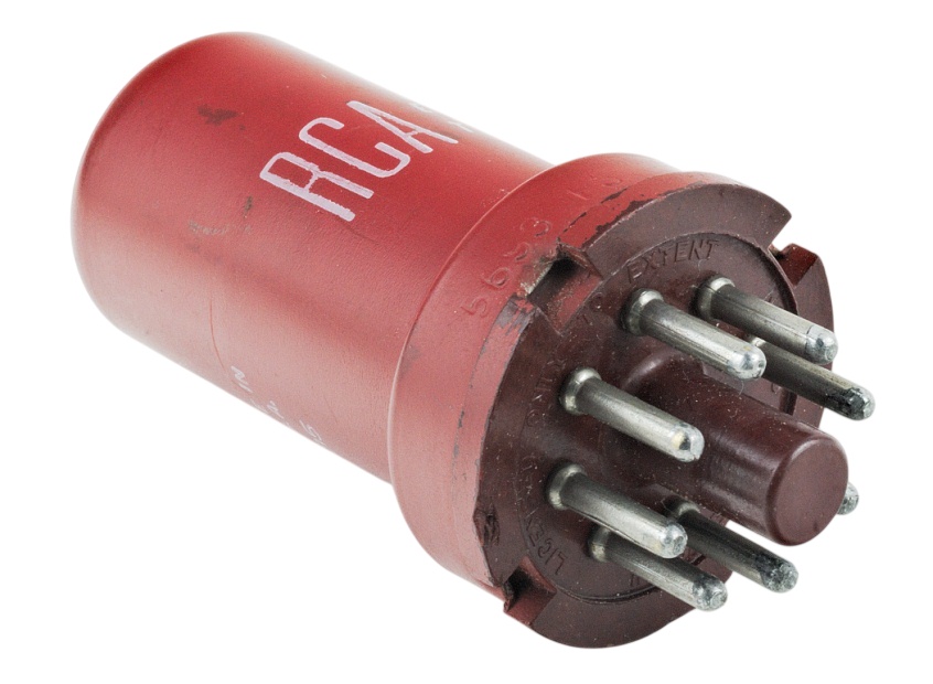 RCA 5693 Sharp-Cutoff Pentode, Special Red Tube