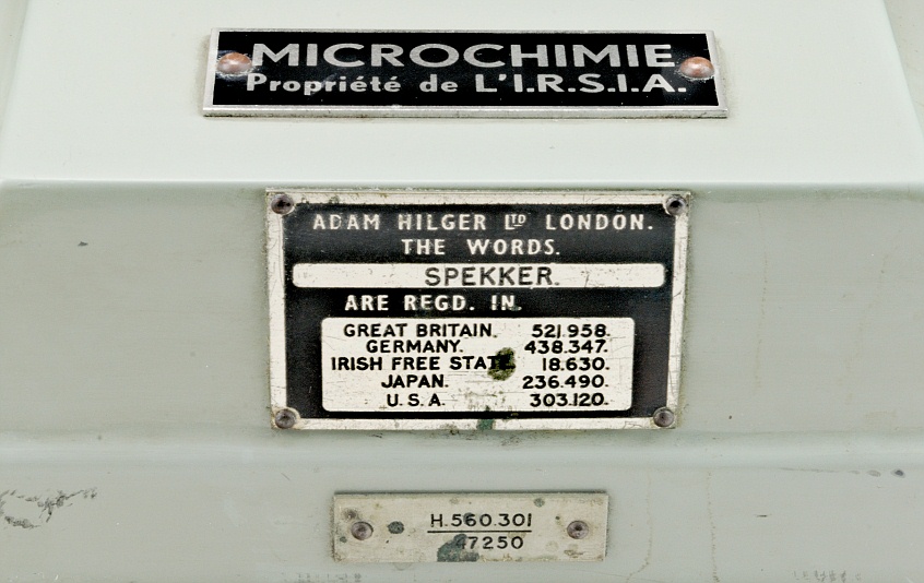 Hilger Spekker Photoelectric Absorptiometer H560