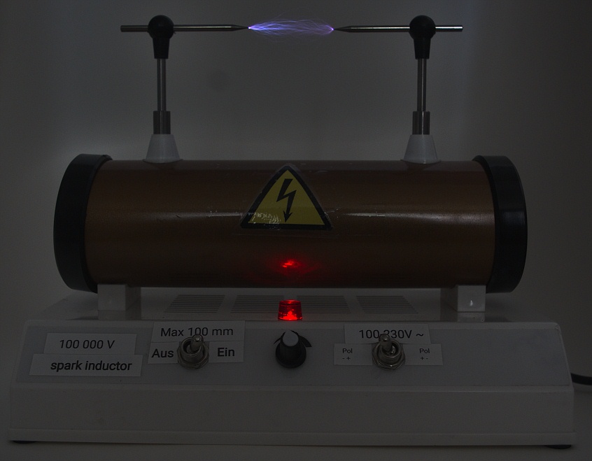 Ruhmkorff Funkenindukter 100 kV