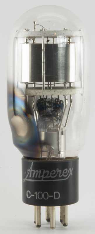 Amperex C-100-D Oscillator Tube