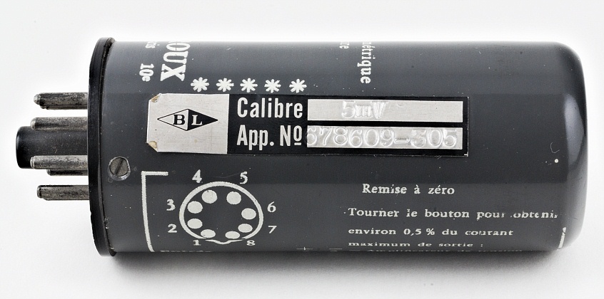 Amplificateur galvanométrique de mesure Brion Leroux A25