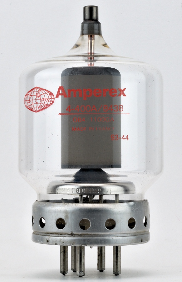 Amperex 4-400A = 8438 Radial-Beam Power Tetrode