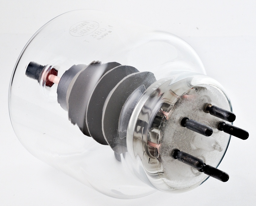 BROWN BOVERI T380-1 Radiation-Cooled Triode