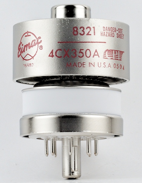 EIMAC 8321 / 4CX350A Radial Beam Power Tetrode