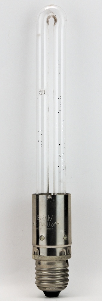 OSRAM Niederdruck-Quecksilberdampf-Lampe HNS 10W/Uofr