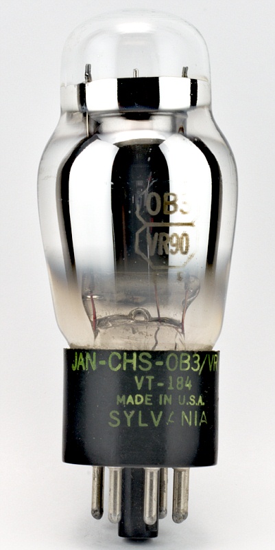 SYLVANIA JAN-CHS-0B3/VR90 Cold cathode voltage regulator